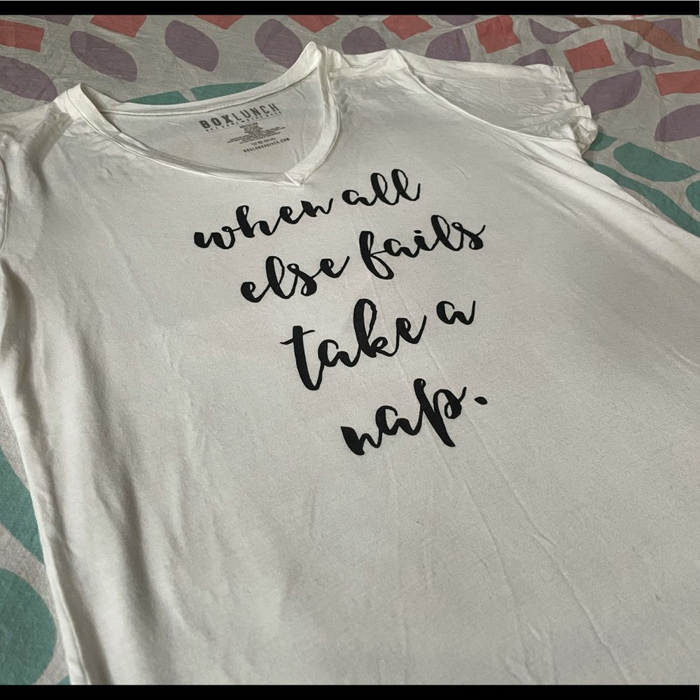 When All Else Fails Take A Nap Graphic Tee - image 6